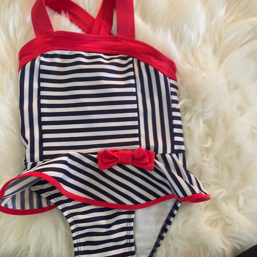 Infant swimwear red white & blue size 18 Cat&Jack